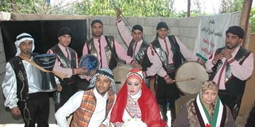 عرس فلسطيني بذكرى يوم الأرض