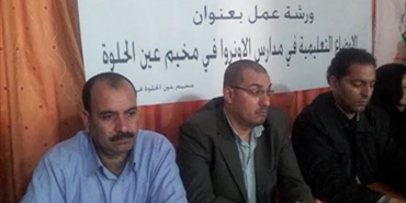 ورشة عمل تربوية في «عين الحلوة»