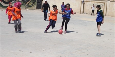 يوم رياضي من أجل التنمية والسلام في مخيم المية ومية