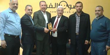 حماس تهنىء جمعية صوت الفرح الاعلامية بمناسبة الذكرى 25 لتأسيسها