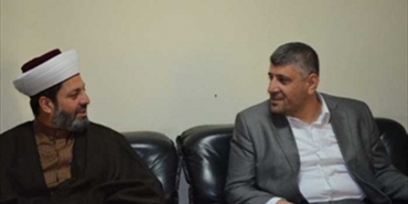 الرفاعي يلتقي شعبان خيار المقاومة لا يمكن التنازل عنه