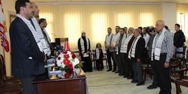 انتماء تطلق فاعلتيها من لبنان وترفع شعار "فلسطين تجمعنا والعودة موعدنا"