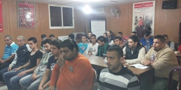 لقاء شبابي للجبهة الديمقراطية في بيروت بمناسبة يوم الاسير الفلسطيني