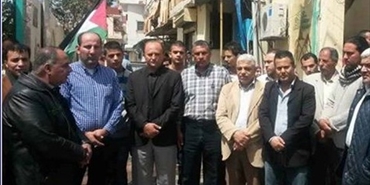 اعتصام تضامني لاتحاد لجان حق العودة في بيروت دعماً للاسرى والمعتقلين الفلسطينيين