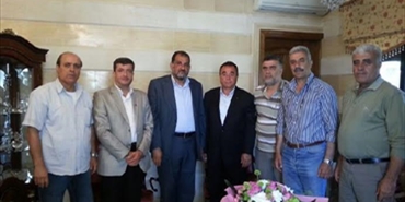 حماس تزور رئيس بلدية سبلين