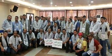 المؤتمر الأول لتجمع عمال فلسطينيي سوريا تحت شعار(فلنبدأ العمل ونبعث الأمل)