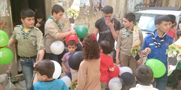 يوم فلسطيني مفتوح للرابطة الاسلامية لطلبة فلسطين ومجموعة بيسان الكشفية في البداوي