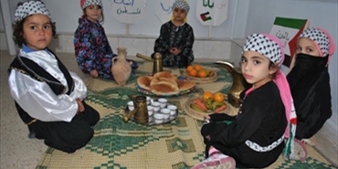 روضة الشهيدة هدى زيدان في المية المية تقيم اعتصاما ومعرضا بالذكرى النكبة 66