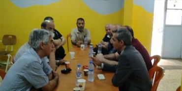 المسؤول السياسي لحماس في شاتيلا يستقبل وفداً تركياً