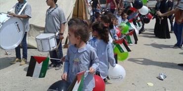 كشافة الاسراء والرابطة الاسلامية تحيي ذكري النكبة في نهر البارد