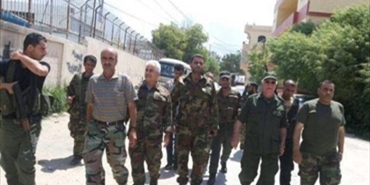 اللواء أبو عرب يتفقد دورة العودة العسكرية ويجول في الرشيدية