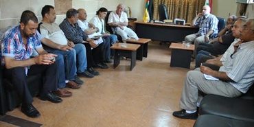 اللواء ابو عرب يستقبل مسؤولة اللجنة الدولية للصليب الاحمر الدولي في جنوب لبنان 