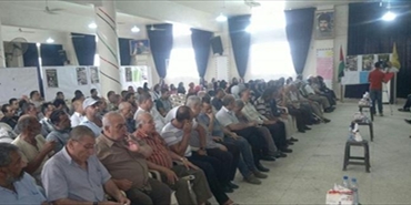 اعتصام تضامني مع الاسرى في مخيم البداوي