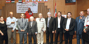 «الشباب اللبناني الفلسطيني» يكرّم وسائل الإعلام