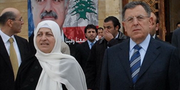 السنيورة والنائب بهية الحريري يستنكران الجريمة الصهيونية بحق أبو خضير