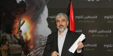 مشعل: نطالب برفع الحصار أولاً قبل أي اتفاق للتهدئة