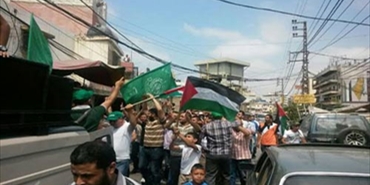 أبناء مخيمي البداوي والبارد خرجوا بالمئات تعبيراً عن فرحتهم وسعادتهم بالعملية البطولية