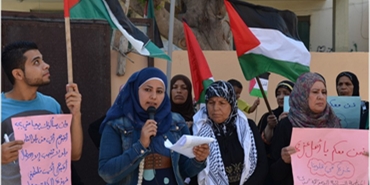 تأييد عارم في مخيمات لبنان للحملة الشعبية الفلسطينية لمقاضاة "إسرائيل" على جرائمها في غزة وفلسطين