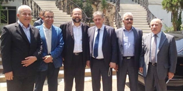 لقاء لبناني فلسطيني في الخارجية لدعم غزة.. والسفير دبور لا داعش في المخيمات