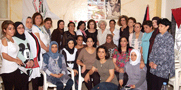 منظمات نسائية لبنانية تتضامن مع غزة