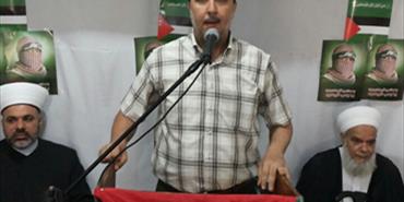 جهاد طه: استشهاد القادة لن يزيدنا إلا تصميماً على مواصلة طريق المقاومة والأنتصار