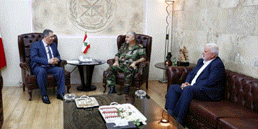 قهوجي يبحث مع دبور أوضاع اللاجئين الفلسطينيين