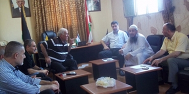 لجنة الارتباط الفلسطينية بحثت الية التنسيق مع الاجهزة اللبنانية