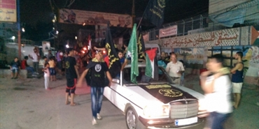 احتفالات النصر تعم مخيم نهر البارد