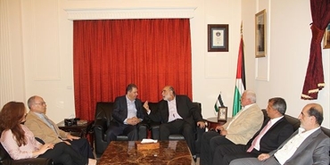 السفير دبور يستقبل وفد قيادة المرابطون