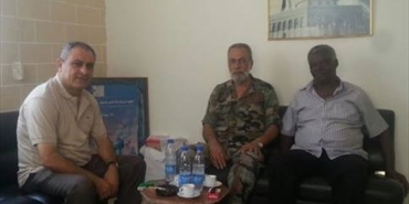 اللواء المقدح يبحث أوضاع مخيم عين الحلوة مع الجبهة الديموقراطية