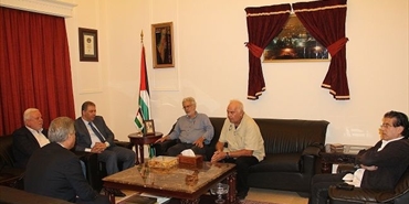 دبور يستقبل اعضاء من التحالف الاوروبي لدعم القضية الفلسطينية