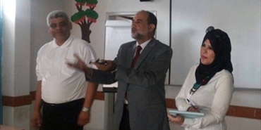 فوزي كساب وابتسام الخلف يجولان على مدارس الأونروا تزامنا مع انطلاق العام الدراسي