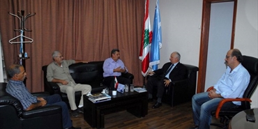 "الشعبية" تلتقي "المستقبل": ناقشنا الحقوق المدنية للاجئين الفلسطينيين وأمن "عين الحلوة"