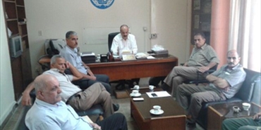 اجنماع تربوي في مكتب الأونروا في طرابلس