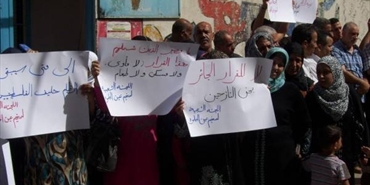 اعتصام احتجاجي على قطع «الأونروا» المعونة المالية عن النازحين الفلسطينيين