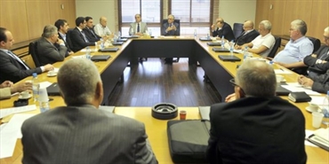 نقابة المهندسين اللبنانيين تقدم مبلغ 60 مليون ليرة لبنانية لإعادة اعمار غزة