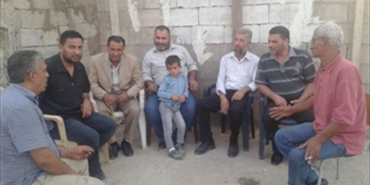 وفد من الجهاد الإسلامي يتفقد منطقة "البركسات" في نهر البارد