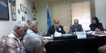 اللجان التربوية الشعبية والاهلية في مخيمات صور تبحث أوضاع الطلاب الفلسطينيين مع مدير التربية والتعليم للأونروا فى لبنان