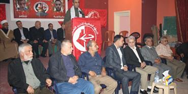 الجبهة الشعبية تتقبل التبريكات بعملية القدس البطولية