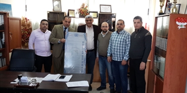 "شاهد" تزور ثانويات صور وتقدم لوحات حقوقية