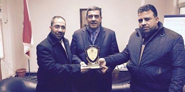 كشافة الإسراء تزور رئيس إتحاد كشاف لبنان السابق