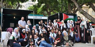 المؤسسة الفلسطينية للتراث «جذور» تشارك في اليوم العالمي للتراث في الجامعة اللبنانية الأميركية في بيروت