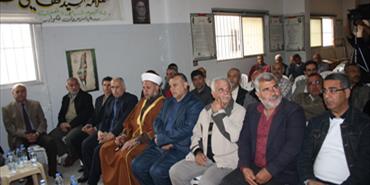 ندوة حول مخاطر الإدمان في مخيم البص