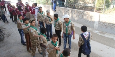 رالي كشفي في عين الحلوة