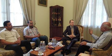 «شاهد» و نائب السفير الروسي يناقشان الأوضاع الفلسطينية