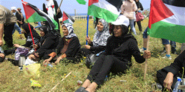 إعتصام فلسطيني في الناقورة في ذكرى النكبة
