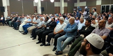 حركة حماس تقيم لقاءاً جماهيريّاً في الذكرى 67 لنكبة فلسطين في قاعة بلدية صيدا