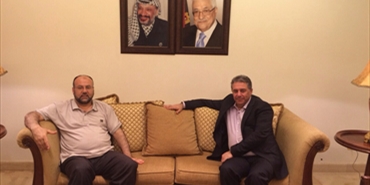 بركة يلتقي مبعوثاً أممياً ويبحث مع سفير فلسطين بلبنان أوضاع المخيمات