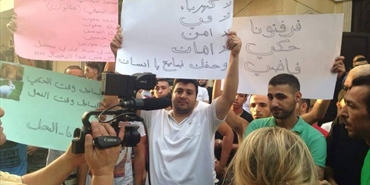 اعتصام في «برج البراجنة» احتجاجاً على عدم تنظيم شبكة الكهرباء