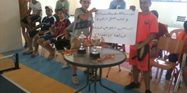 المؤسسة الفلسطينية للشباب والرياضة تنظم مجموعة انشطة رياضية بإسم الشهيد الرضيع دوابشة